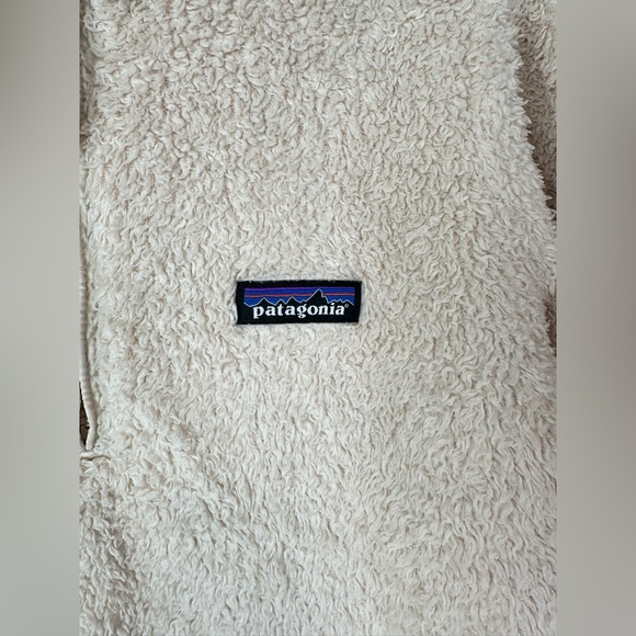 Patagonia 1/4 Zip Pullover Women's Size Small Off White Los Gatos Fleece Jacket - Picture 2 of 10